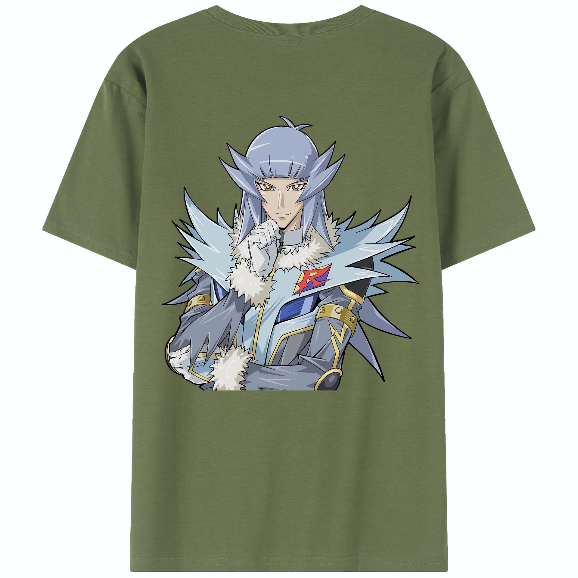 （画像用） 遊☆戯☆王 Yu-Gi-Oh! 綿100％半袖Tシャツ（背面プリント）